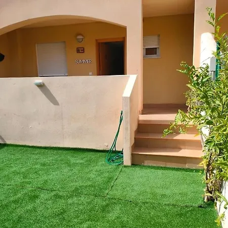 Appartamento Bajo Con Jardin A Pie De Playa Y Piscina Comunitaria Con Jacuzzi Playas de Vera Esterno foto