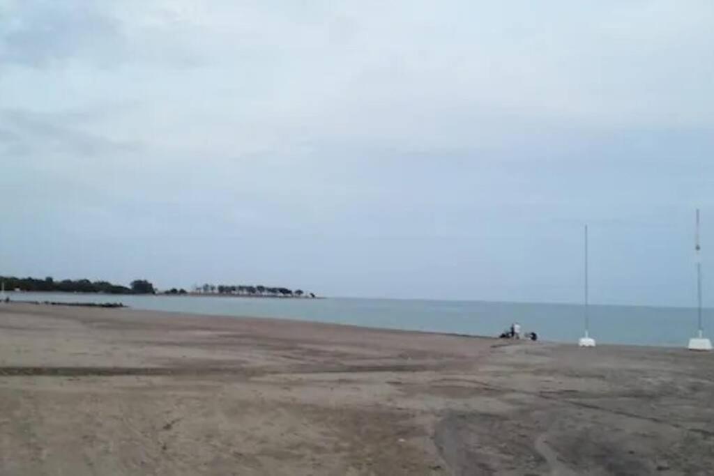 Bajo Con Jardin A Pie De Playa Y Piscina Comunitaria Con Jacuzzi * Playas de Vera