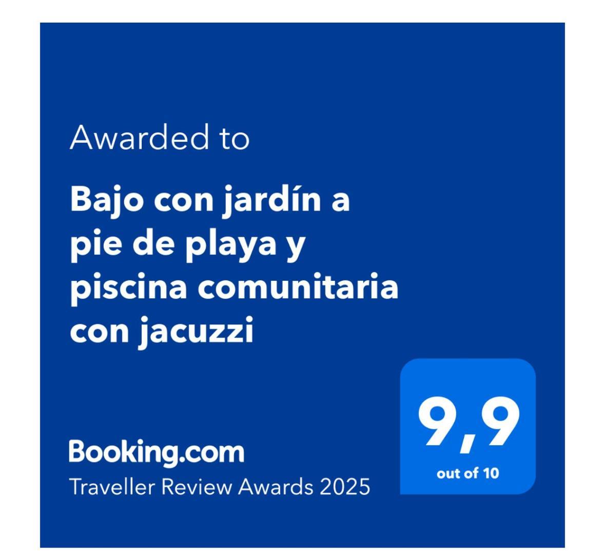 Apartment Bajo Con Jardin A Pie De Playa Y Piscina Comunitaria Con Jacuzzi Playas de Vera