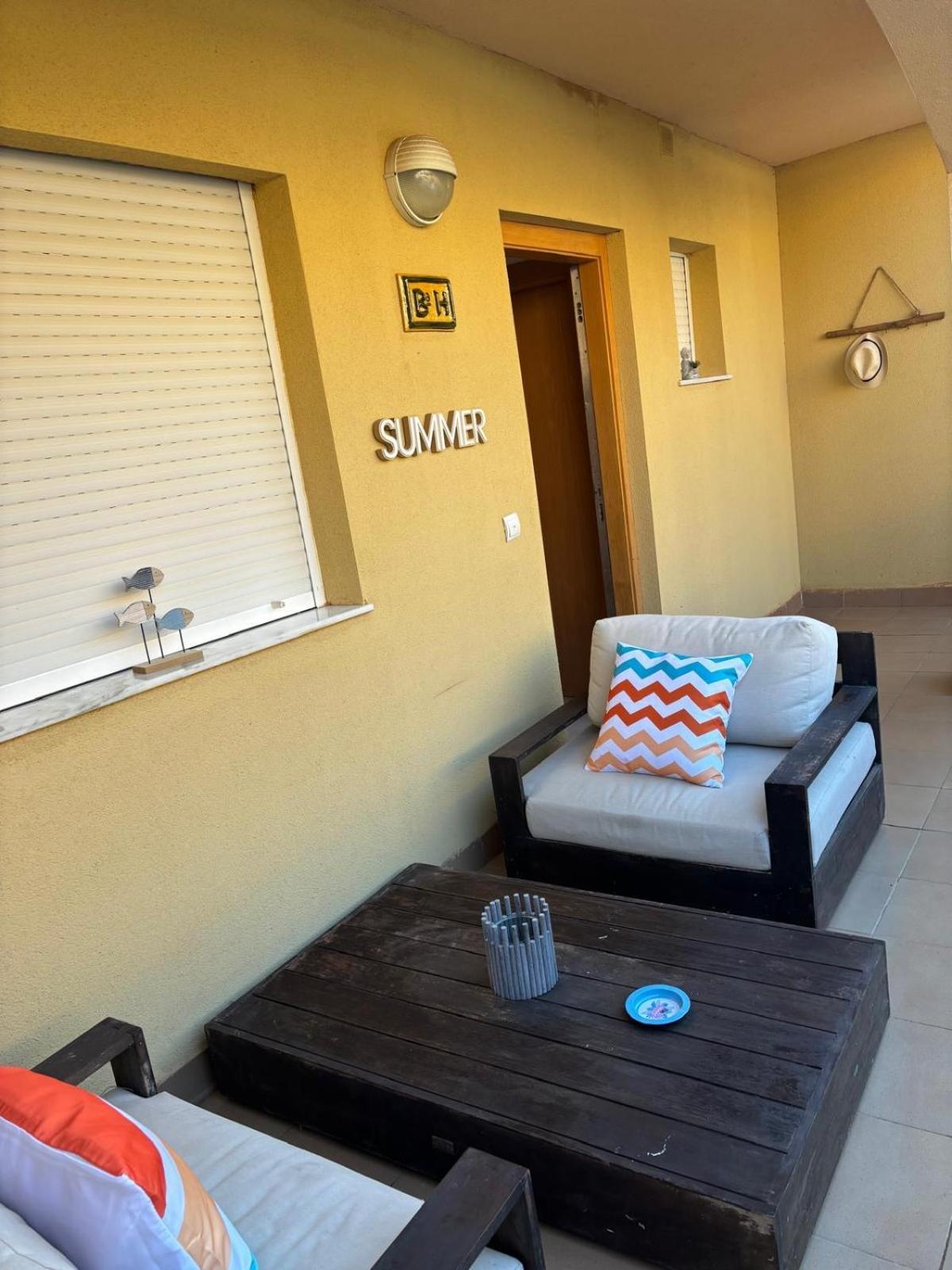 Bajo Con Jardin A Pie De Playa Y Piscina Comunitaria Con Jacuzzi Apartment Playas de Vera
